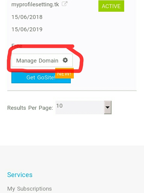 Wapka manage domain 2